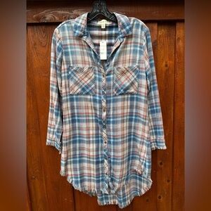 Cloth & Stone flannel dress